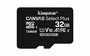 Kingston Technology Canvas Select Plus flashgeheugen 32 GB MicroSDHC UHS-I Klasse 10_