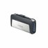 SanDisk Drive USB Ganda Ultra Tipe-C 256 GB USB flash drive USB Type-A / USB Type-C 3.2 Gen 1 (3.1 Gen 1) Grijs, Zilver_